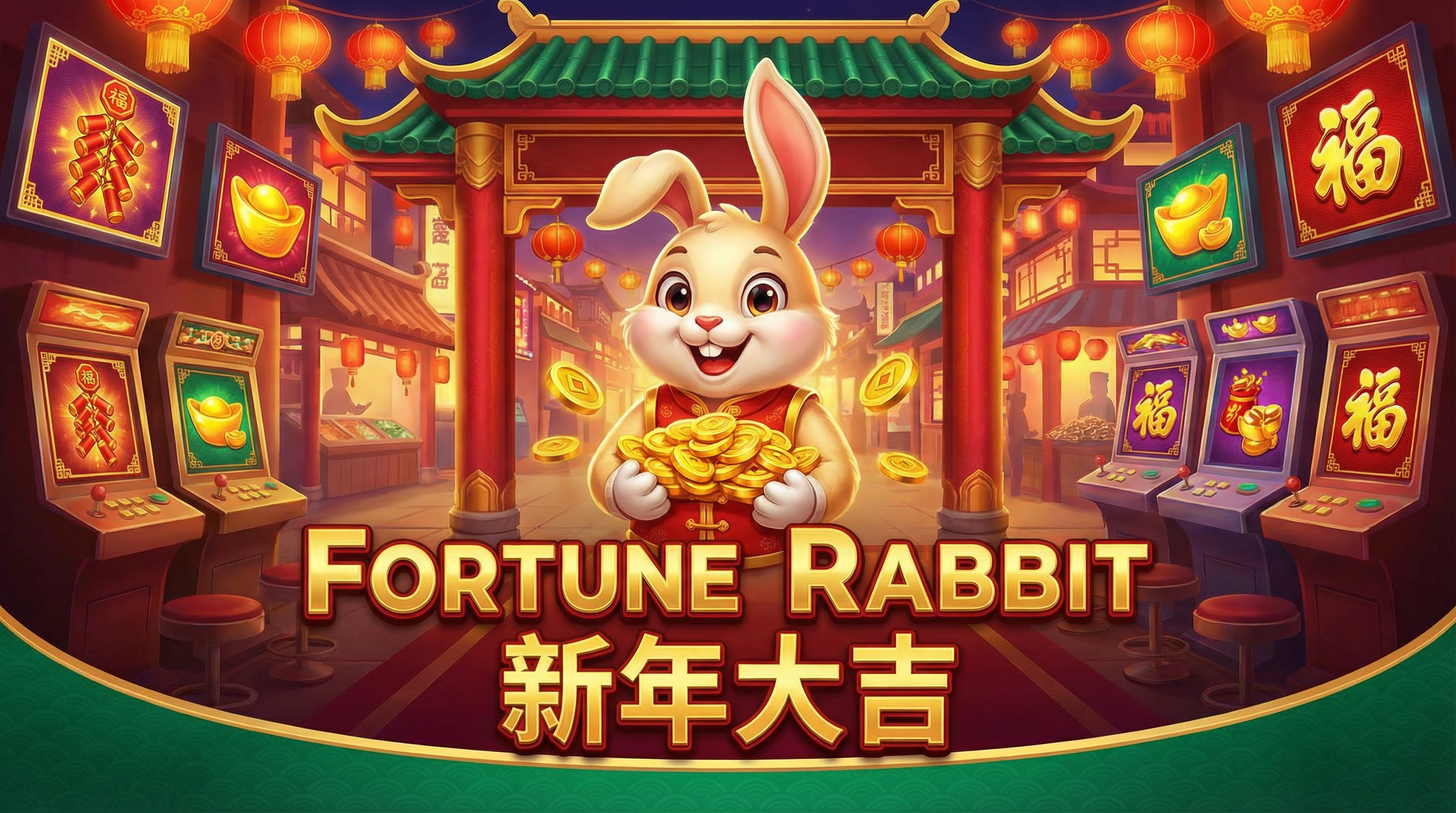 盛世棋牌发财兔子老虎机